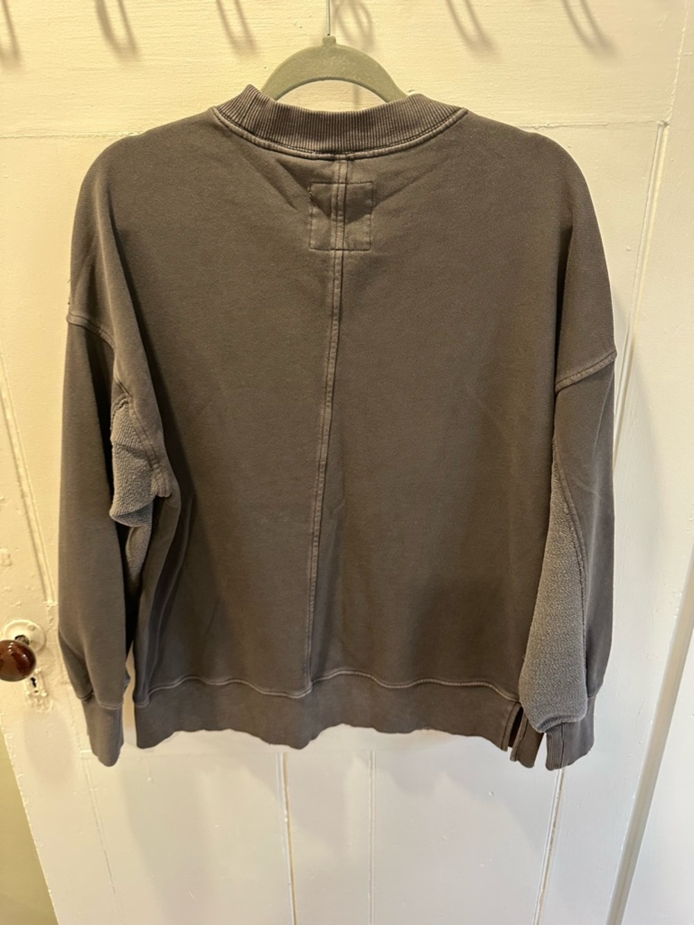 aerie Charcoal Crewneck Sweatshirt with 'Wicked' Logo - Picture 2 of 3